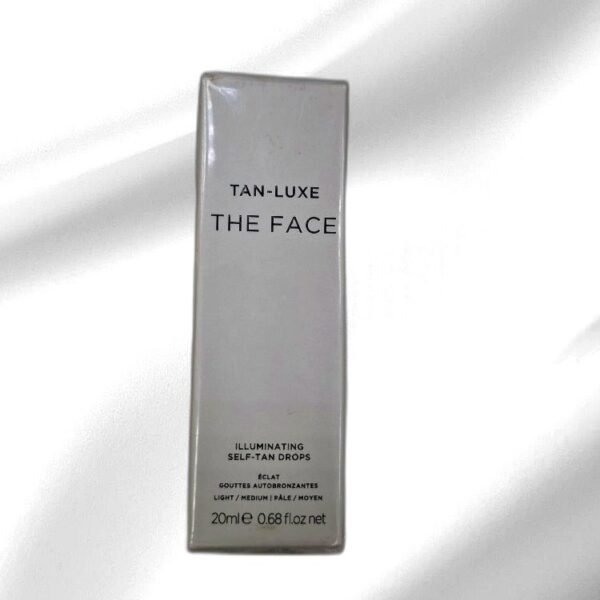 TAN-LUXETHE FACE ILLUMINATINGSELF-TAN DROPSÉCLATGOUTTES AUTOBRONZANTESLIGHT /MEDIUM| PÅLE /MOYEN20MLE 0.68 FL.OZ NET