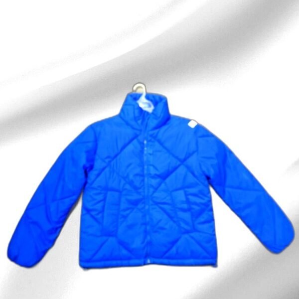 B.YOUNQ JACKET WITH SLEEVES BLUE SHINY