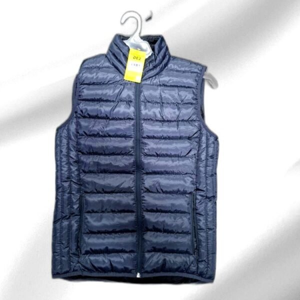 ROLY JACKET WITHOUT SLEEVES DARK BLUE SHINY
