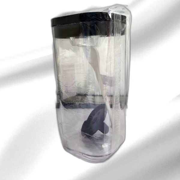DEZ BRAND PLATIC CONTAINER WITH SPOON
