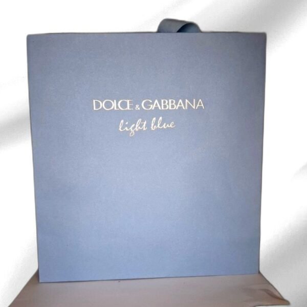 D&G GIFT BAG LIGHT BLUE