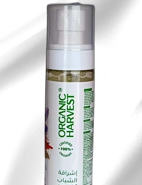 ORGANIC HARVEST YOUTHFUL GLOW FACE TONER SAFFRON & OAT MILK ENRICHED WITH BAKUCHIOL REDUCES FINE LINES & WRINKLES