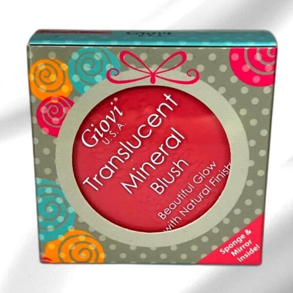 GIOVI USA TRANSLUCENT MINERAL BLUSH FRENCH ROSE ITEM 062