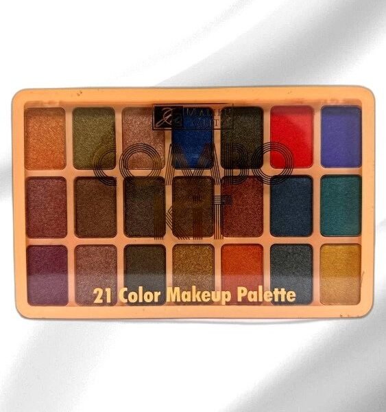 MALIBU GLITZ 21 COLOR MAKEUP PALETTE 63G