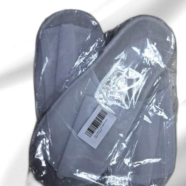 DEZ WHITE SLIPPERS