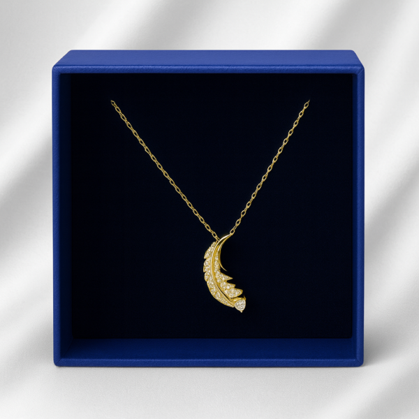 Gold Crystal Necklace
