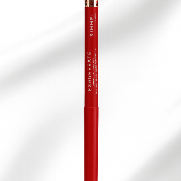 RIMMEL LONDON EXAGGERATE FULL COLOUR LIP LINER 024 RED DIVA 0.25G