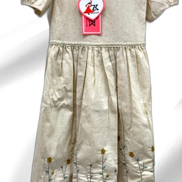 Floral Embroidered Dress