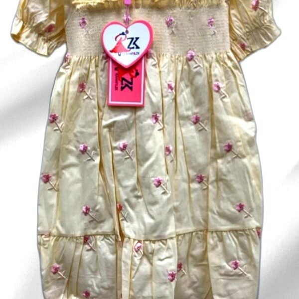 Floral Embroidered Dress