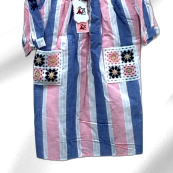 Striped Dress with Pockets