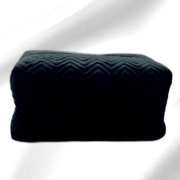 Textured Cosmetic Pouch