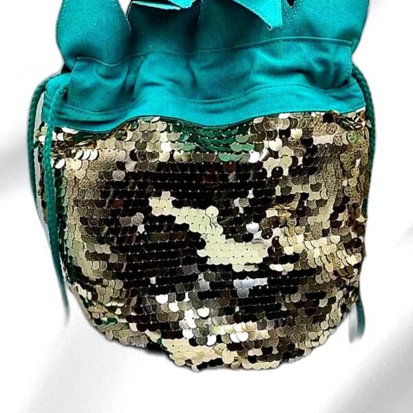 Sequin Drawstring Backpack