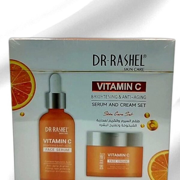 Vitamin C Brightening & Anti-Aging Serum and Cream Set